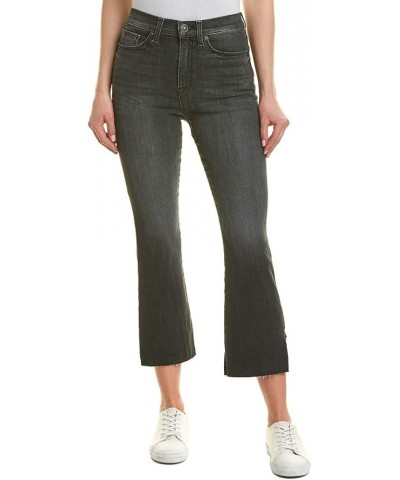 Women's Holly Hr Crop Flare (Bk Det) Real World $62.28 Jeans