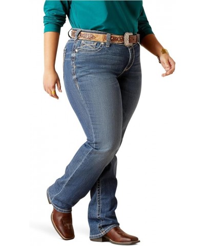 Women's R.e.a.l. Mid Rise Everlee Straight Jean Irvine $40.49 Jeans