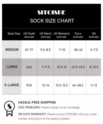 No Show Sports Compression Socks for Men and Women Circulation 4/8 Pack Large Black (4 Pairs) $14.49 Activewear