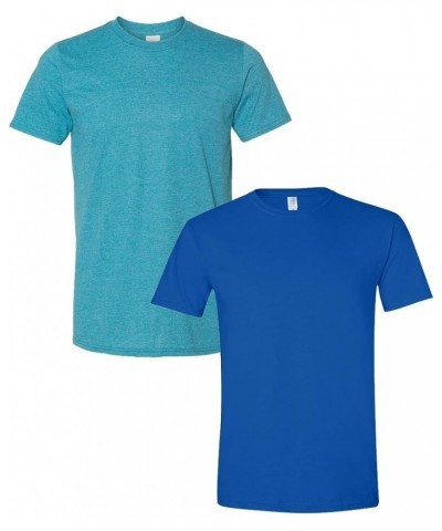 Adult Ultra Cotton T-Shirt with Pocket, Style G2300, 2-Pack Hthgalapagos-royal $12.96 T-Shirts