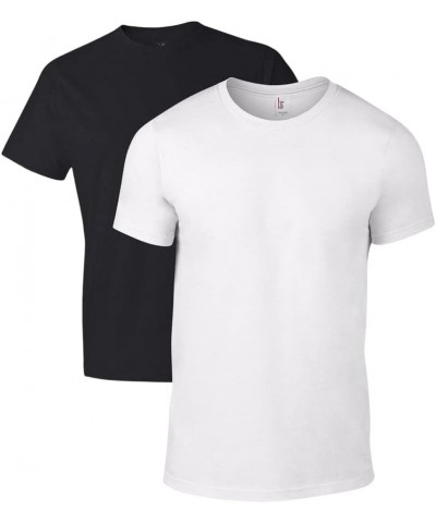 Lightweight T-Shirt (980) Black/White $11.34 T-Shirts