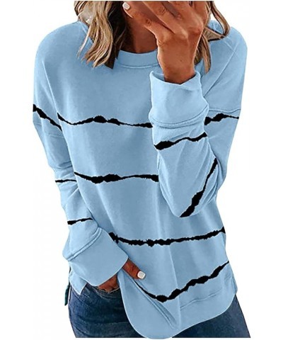 Women Top Women's Turtleneck Women's Vintage Casual Velvet T-Shirt O-Neck Puff Sleeve Top Shirt Blouse Generic 1-sky Blue $12...