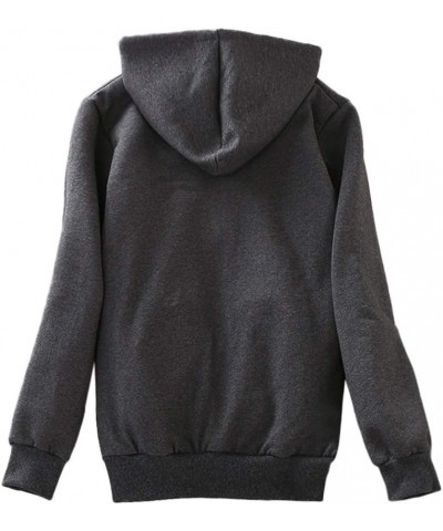 Women's Warm Sherpa Fleece Hoodies for Women Winter Fleece Sweatshirt Full Zip Up Jacket Thick Sherpa Lined Coat Gray $10.37 ...