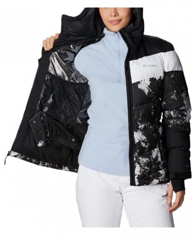 Women's Abbott Peak Insulated Jacket White Lookup Print/Black/White $56.99 Jackets