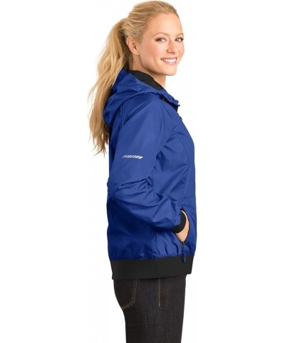 Sport Tek Women's Sport-Wick Stretchable Full-Zip Jacket True Royal/Black $25.37 Jackets