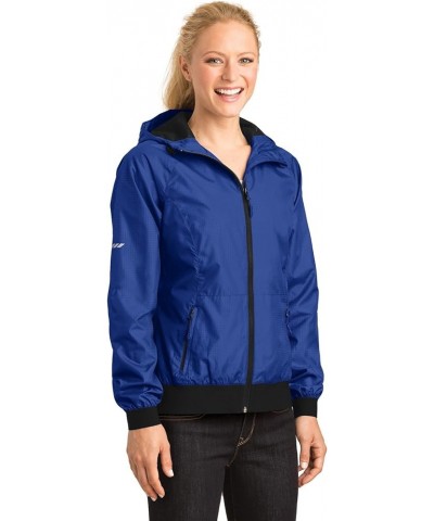 Sport Tek Women's Sport-Wick Stretchable Full-Zip Jacket True Royal/Black $25.37 Jackets