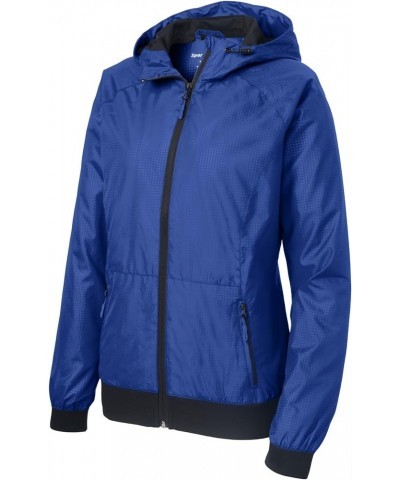 Sport Tek Women's Sport-Wick Stretchable Full-Zip Jacket True Royal/Black $25.37 Jackets